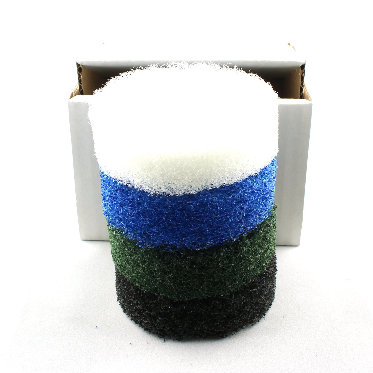 Nylon fiber abrasive pads 3inch - 4 grits set