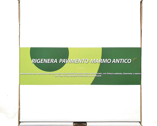 Regenerate Ancient Floor kit to restore marble, travertine and limestone