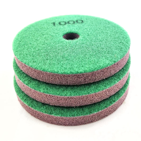 Dischi diamantati Sponge Fiber 5", grana 1000, 3 pezzi